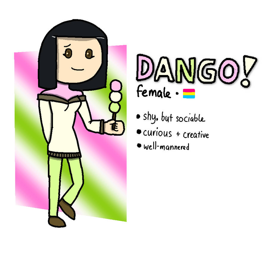 Food OCs - Dango by Josephs-Arts-2 on DeviantArt