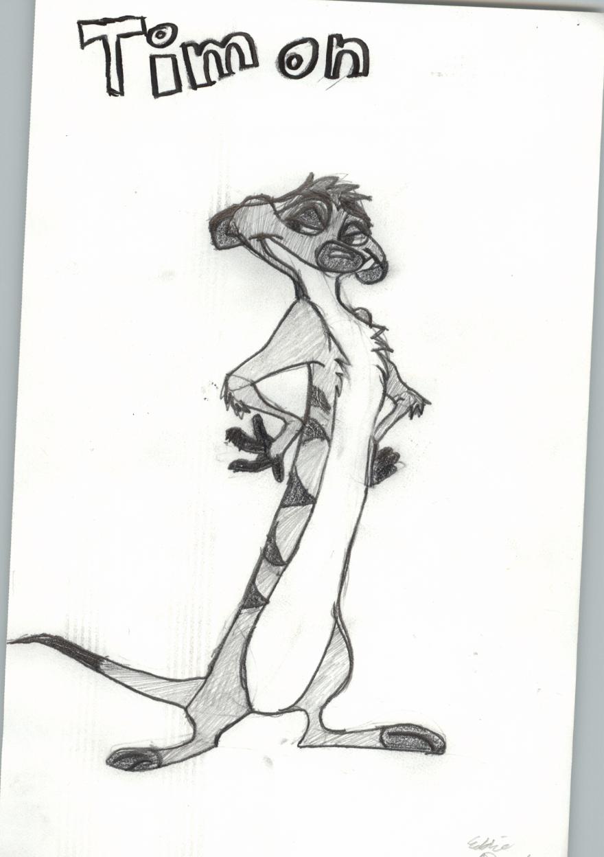Timon by drawde727 on DeviantArt