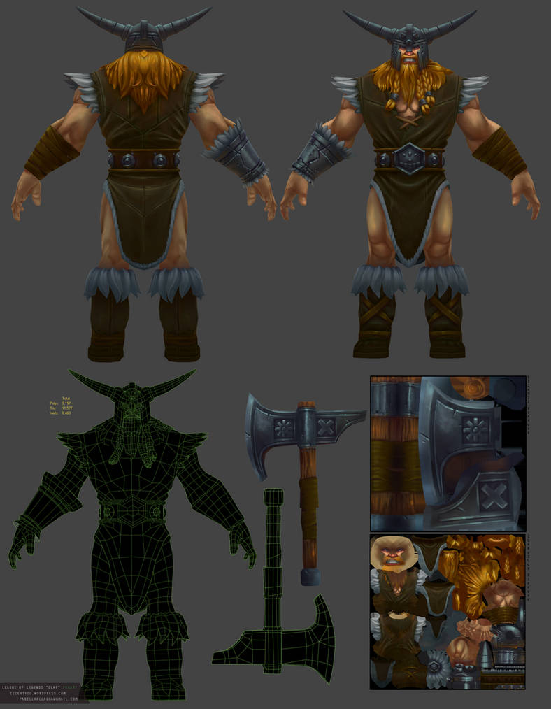 League Of Legends fanart - Olaf Breakdown by Eiight on DeviantArt