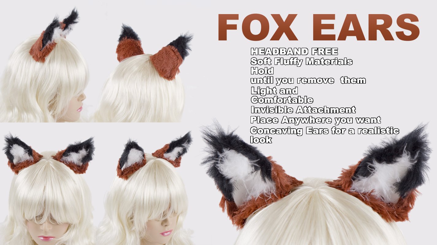 Fox Ears Kitsune Cosplay