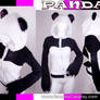 Stylized Panda Hoodie