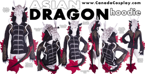 Asian Dragon Hoodie