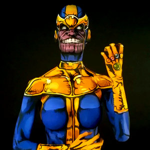 Thanos Bodypaint, Animated