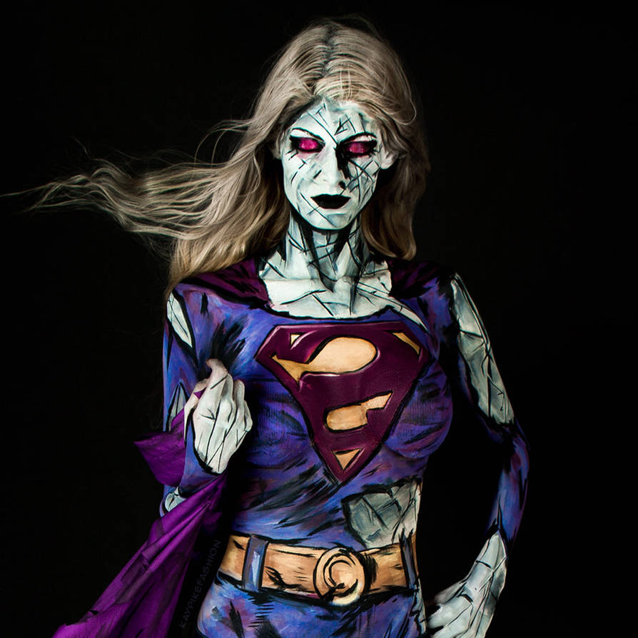 Bizarro Girl Bodypaint by KayPikeFashion