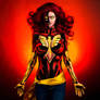 Dark Phoenix Bodypaint