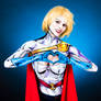 Powergirl Bodypaint