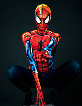 Spiderman Bodypaint