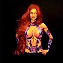 Starfire Bodypaint Animation