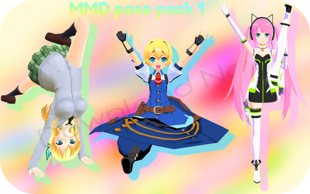 Mmd Pack MMD pose pack 1 by AnglesShotgun on DeviantArt
