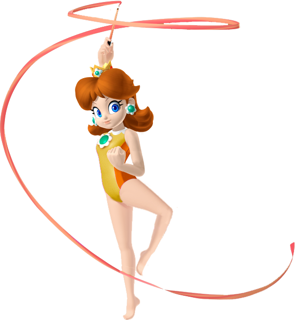 Princess Daisy Instruments Princess Daisy: Rhythmic Ribbon 2012 by The-Brunette-Amitie on DeviantArt