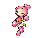 Pink Bomberman R Pink Bomberman Animated GIF by The-Brunette-Amitie on DeviantArt