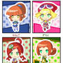 .:Madou Puyo Puyo Girls - DDLC Sticker Style:.