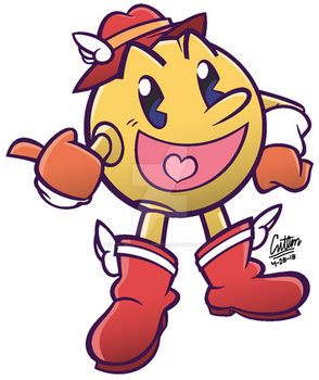 .:Here Comes Pac-Man - Puyo Puyo 20th-styled:.