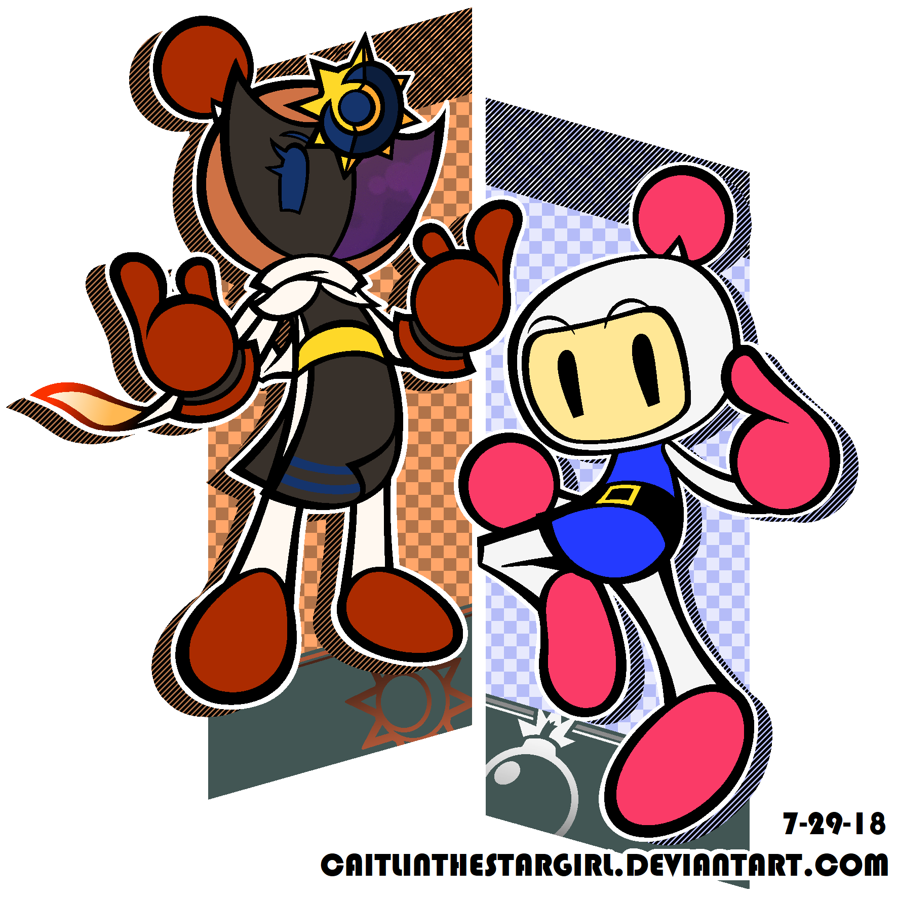 Chibi Super Bomberman R.U.S.H. ~ by The-Brunette-Amitie on DeviantArt