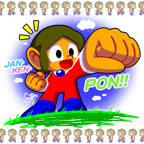 ~ Alex Kidd! ~ by The-Brunette-Amitie on DeviantArt