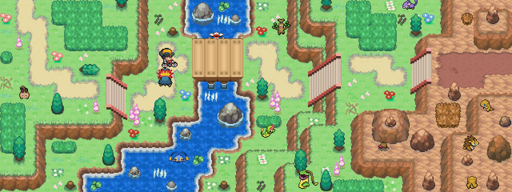 Pokemon Mini Map Small River - Pokemon styled Map! by SinnohJerry on DeviantArt