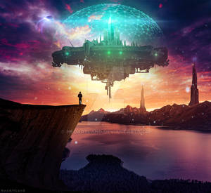 Space City - Photoshop Art