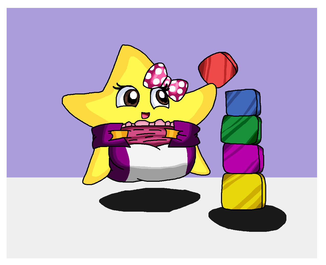 Twinkle Playing Building Blocks by AndersonLopess781 on DeviantArt