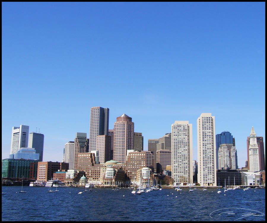 Boston Shoreline by CallMeCareBear on DeviantArt