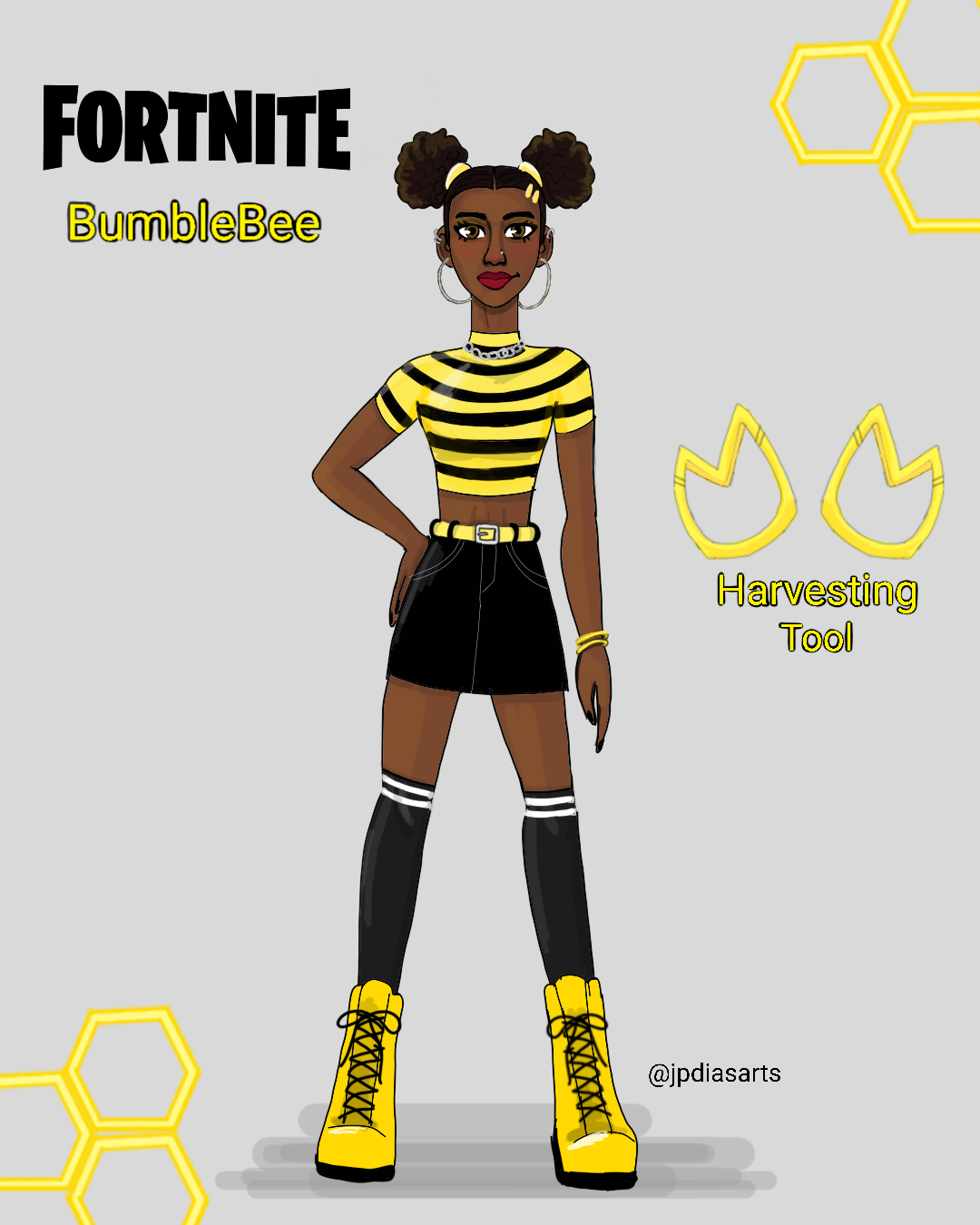 Fortnite Bumblebee by jpdiasarts on DeviantArt