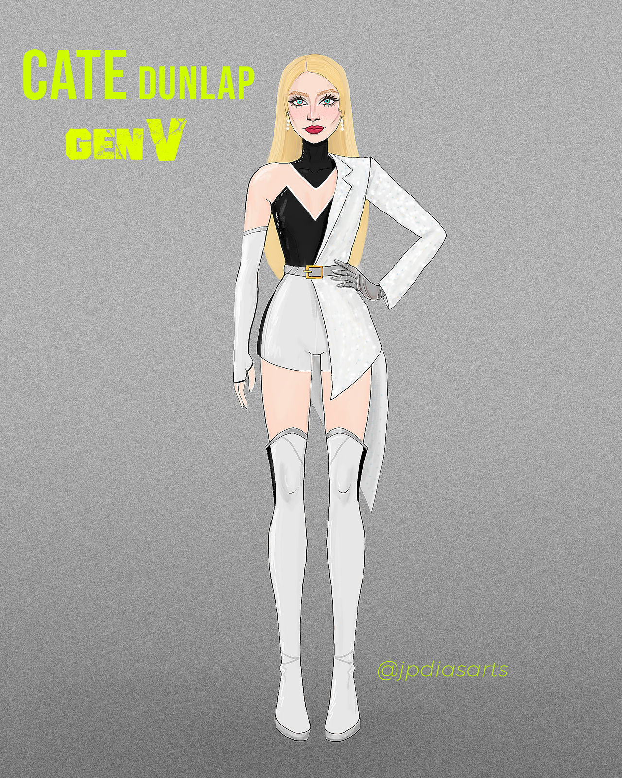 Cate Dunlap Super Suit by jpdiasarts on DeviantArt
