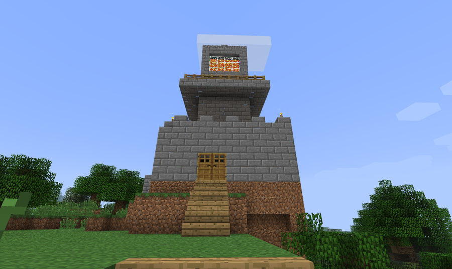 Minecraft fort by redeyeswolfman on DeviantArt