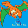 Pokemon - flying charizard