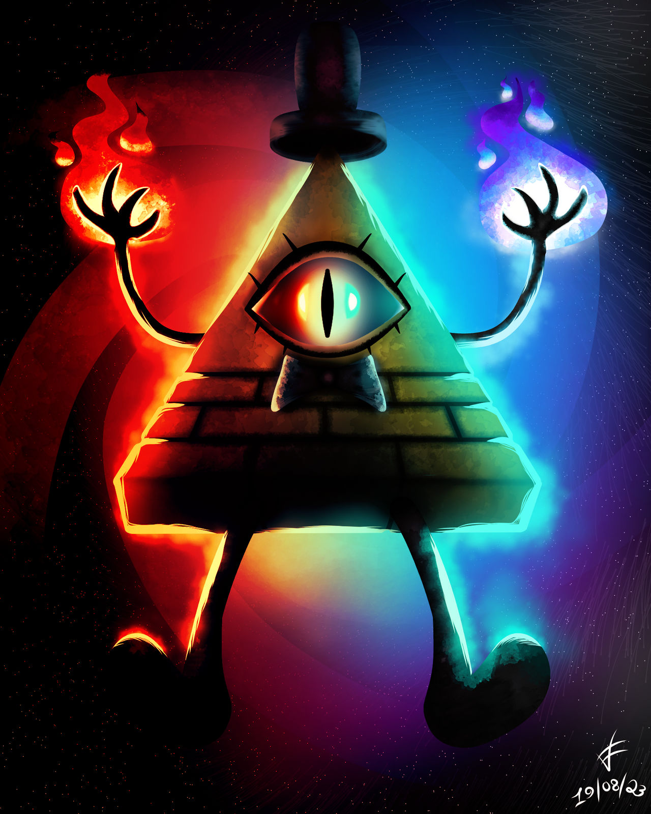 Bill Cipher : FanArt by NystonRev on DeviantArt
