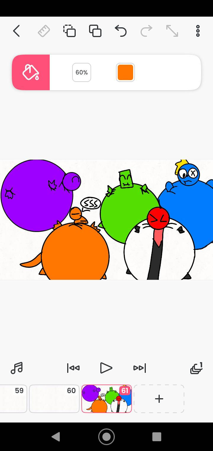 Rainbow friends orange inflation by sumayyahcats on DeviantArt