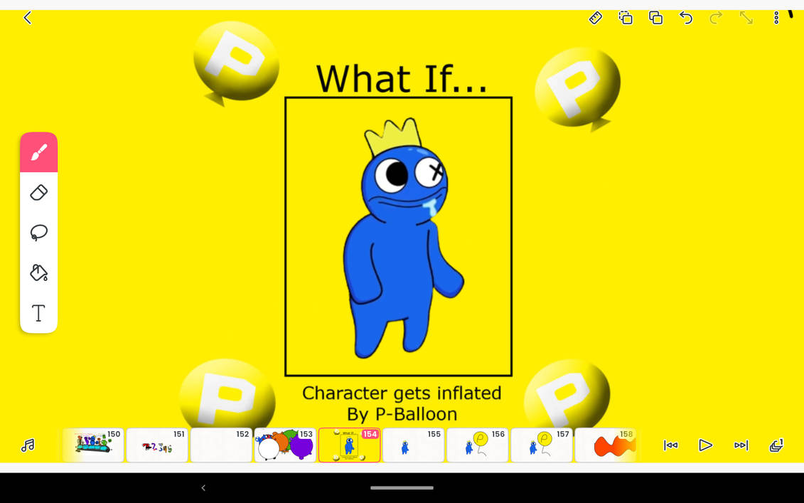 Block Blue Inflation P balloon blue inflation (0 - 6) by Markyxa3004 on DeviantArt