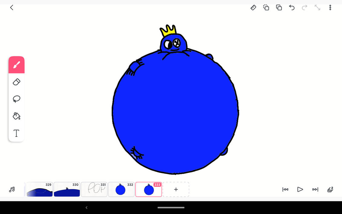 Block Blue Inflation Blue inflation by Markyxa3004 on DeviantArt