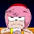 Unamused Amy Rose Emoticon