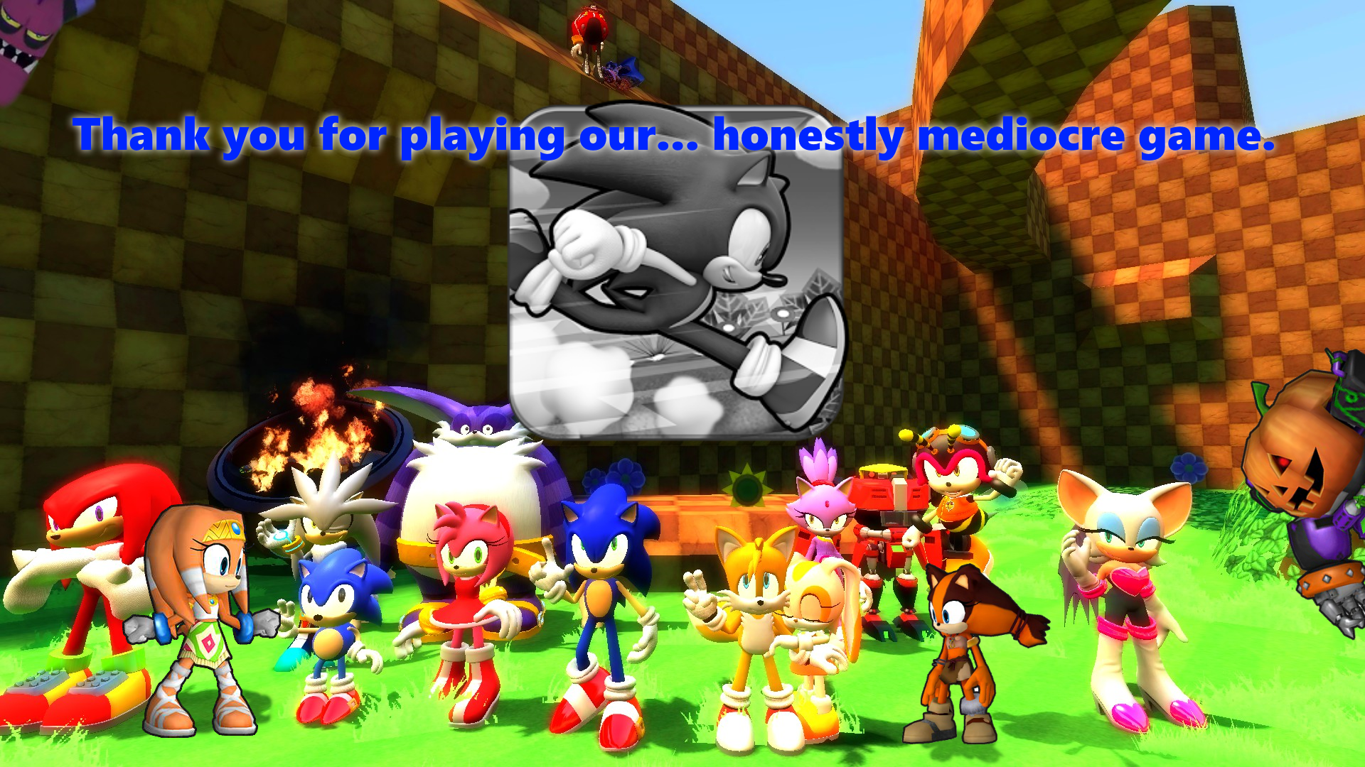 Sonic Runners Thank You Message (Fan Made)