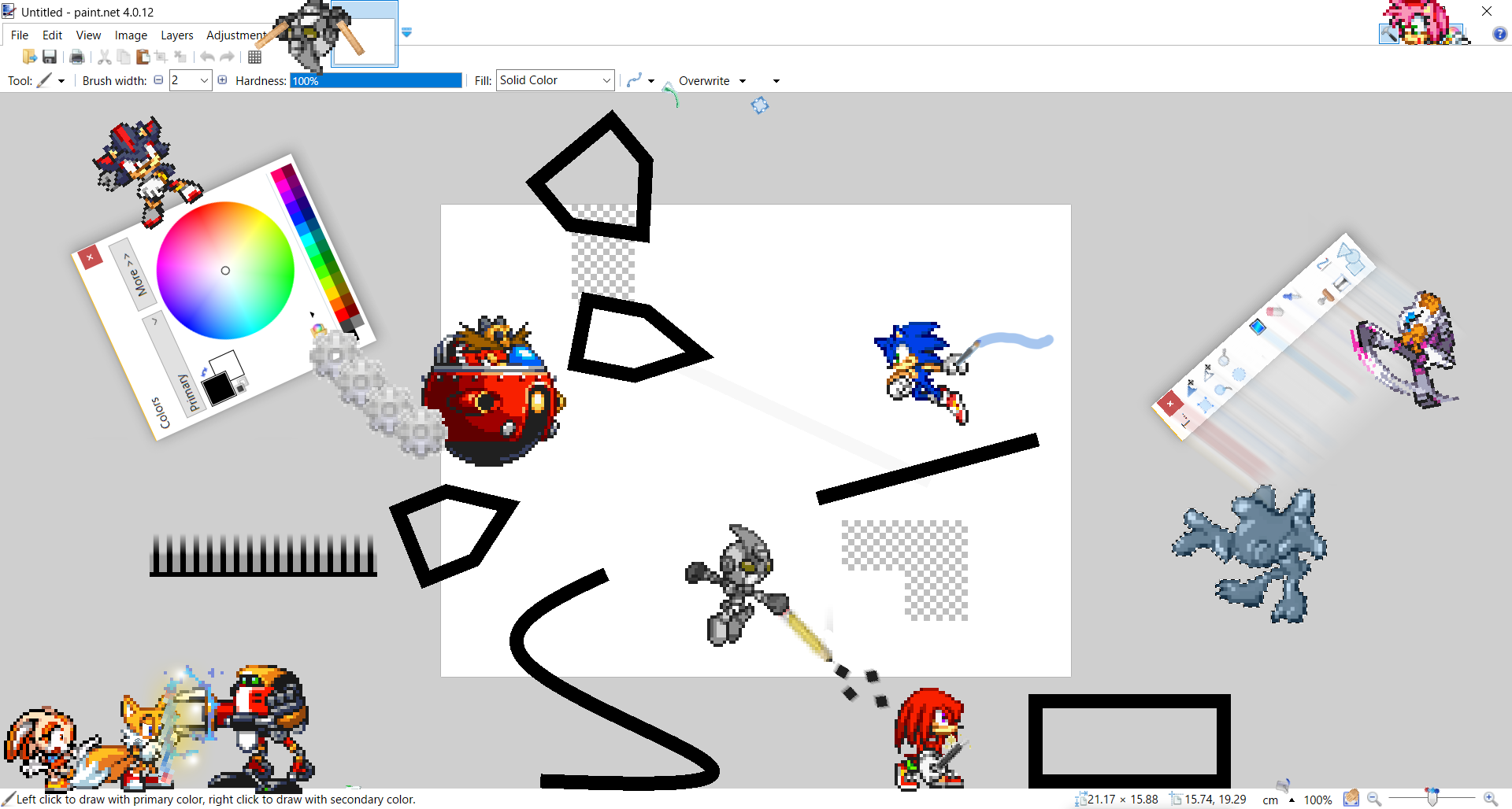 Sprite Brawl: Stage Paint.NET