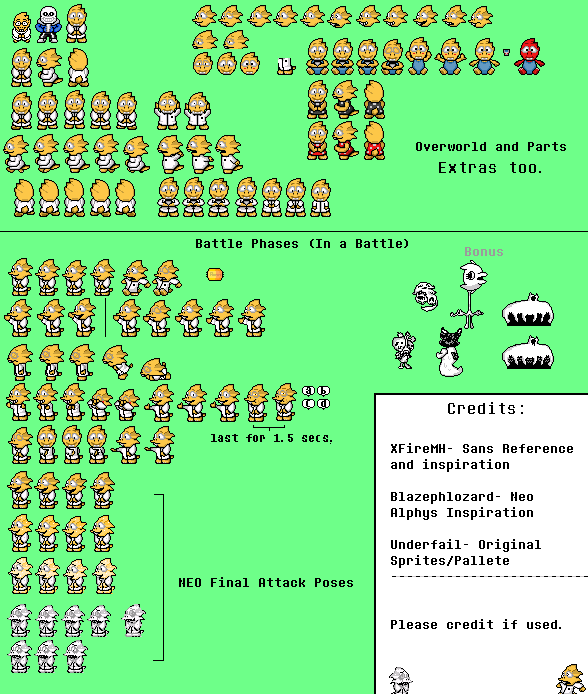 Undertale Sans ReSprite Sheet by Sami32e on DeviantArt