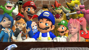 SMG4 and his Family