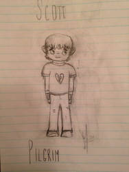 Scott Pilgrim Drawing