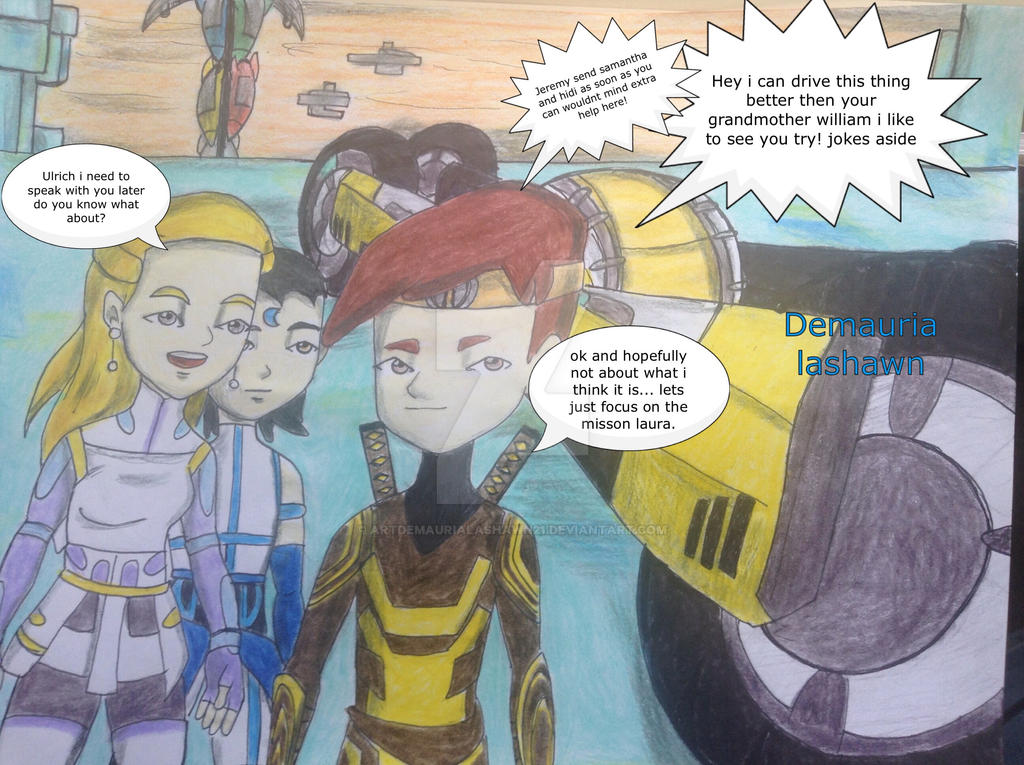 Code lyoko short: comic cortex mission!