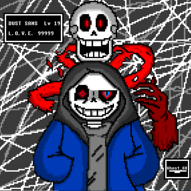 Funny dust sans heads by DustyThePixelartist on DeviantArt