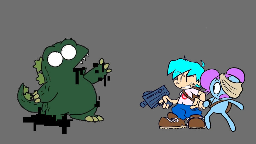 Gozilla Pibble Pibby Godzilland (Pibby Godzilla) by GuiGamer211 on DeviantArt