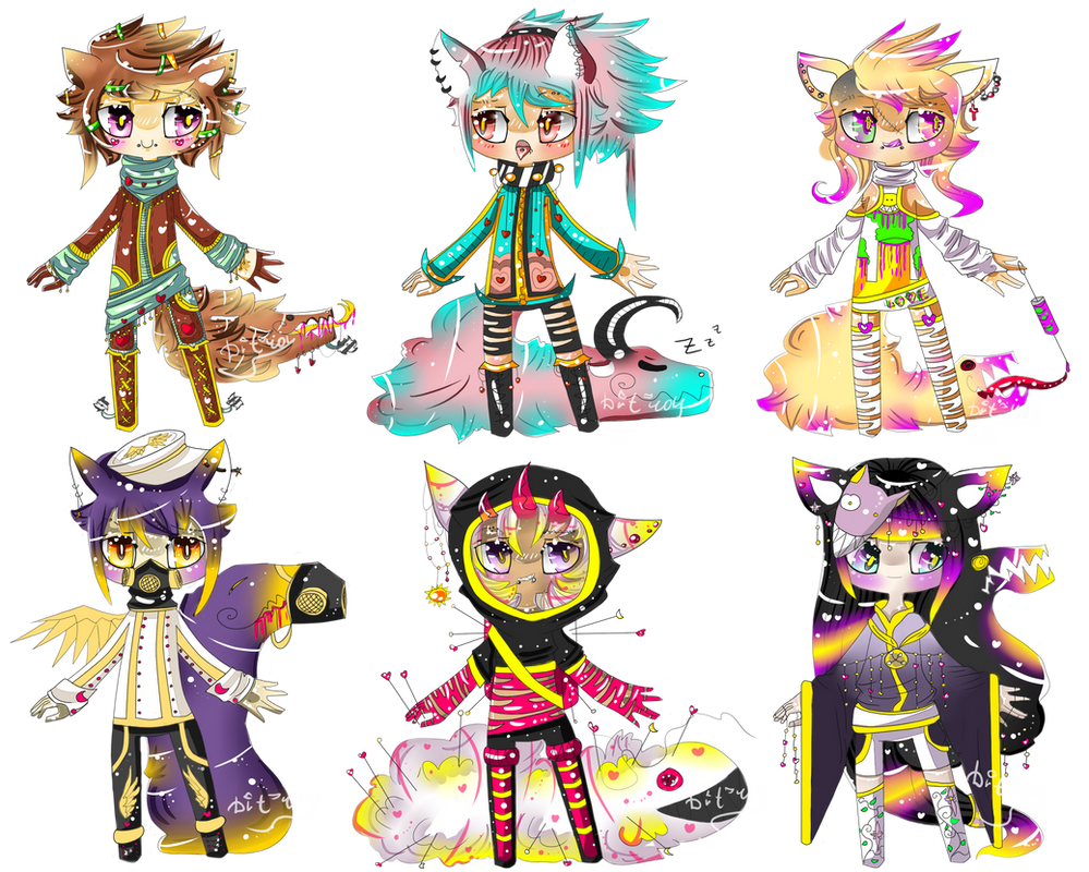 Kemonomimi set. by DrTrousers on DeviantArt