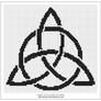 Free pattern: triquetra