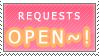 Requests Open Stamp