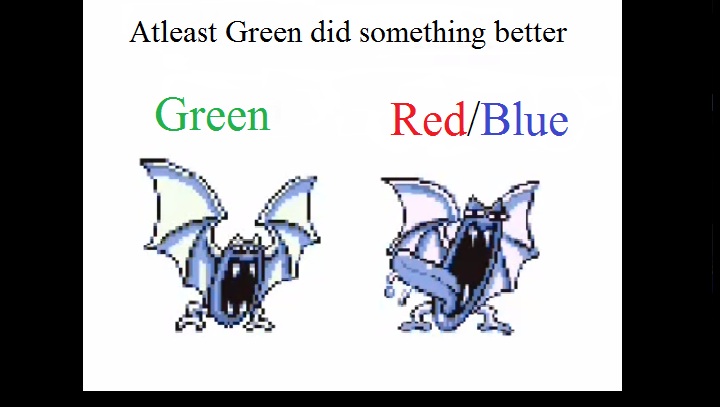 Red and Green sprites