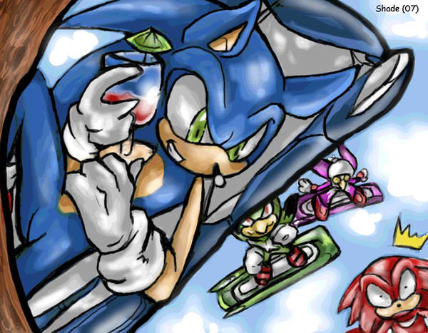 Sonic riders by f-sonic on DeviantArt
