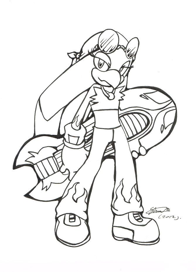 Wave_BW by f-sonic on DeviantArt