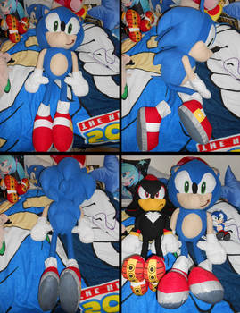 Huge sonic plush