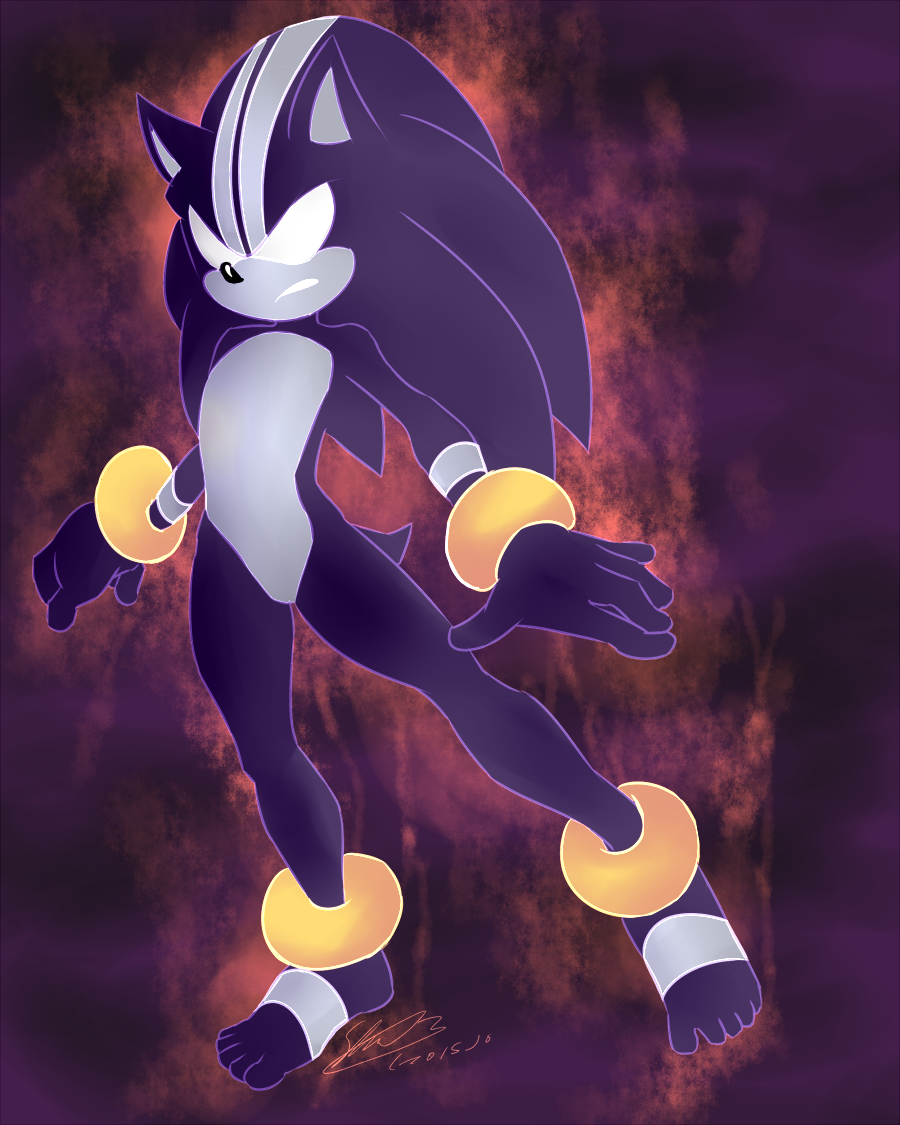 I drew Darkspine sonic!!!!!!!!!!!!!!!!!!!!!