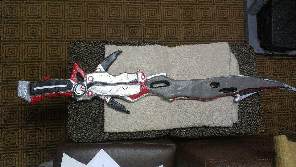 FFXIII Gunblade by RAWRenu on DeviantArt