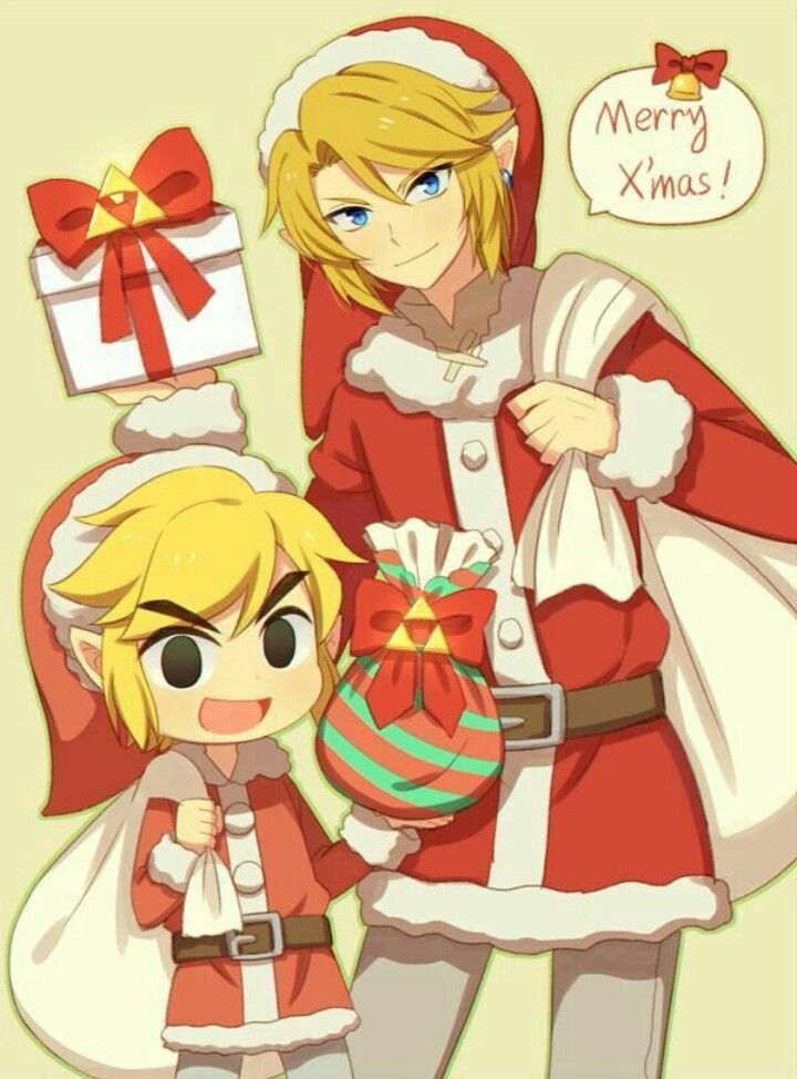 Christmas Toon Link and Link